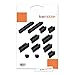 kwmobile Anti-Dust Protection Plugs Set - Silicone Rubber Dust Plug Stopper Compatible with Apple MacBook Pro 13