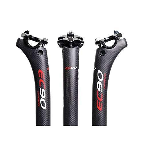 image for EC90 Carbon Seatpost Road Bike Seattube 3K Carbon Fiber Road MTB Bicyc
