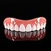 Comfort Fit Teeth Top Cosmetic Veneer One Size Fits All (White)