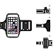 PORTHOLIC Armband for Large Phone - iPhone Xs Max XR iPhone 8 Plus 7 Plus 6s/6 Plus in Otterbox Defender Case, Samsung Galaxy S9 + S8 Plus Note 8 3 4 5 LG G6, Exercise Running Pouch Phone Holder