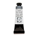 Daniel Smith Extra Fine Watercolor 15ml Paint Tube, Black Tourmaline Genuine