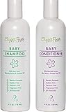 Organic Baby Shampoo and Conditioner Set for Sensitive Skin by Elizabeth Parker Naturals (4oz)