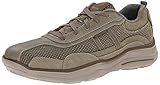 Skechers USA Men's Glides Status Oxford, Taupe, 10 M US