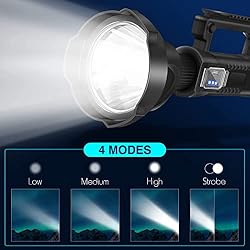 Chanarily Rechargeable High Lumens Spotlight