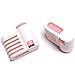 SODIAL(R) 2pc Cake 5 Layer Leveller Slicer Adjustable Bread Cutter Fixator Cut Guide Tool