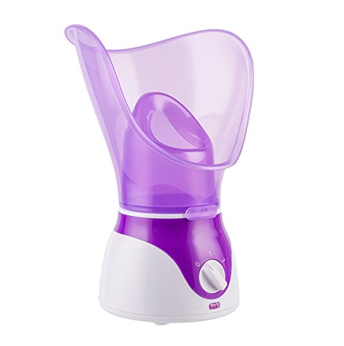 Lightton Hot Face Facial Steamer Home Spa Moisturizing Skin Care Pores Cleanse with Timer and Extract Acne Blackheads,2 Switch and 50 Milliliter Water Tank - Thumbnail 6