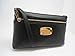 Michael Kors Jet Set Item Leather Wristlet (Black)