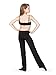 Theatricals Child V-Front Boot Cut Pants D5107CBLKI Black Intermediate