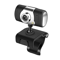 Aguoxing HD Webcam Web Camera Video, 360 Degrees HD