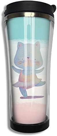 Cat Ballerina Coffee/Tea/Milk Flask Stainless Steel Double Wall Construction Customize Safety