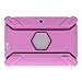 Turpro Kids' Shockproof Silicone Case for Chromo Inc 7 inch, Alldaymall A88X, Dragon Touch Y88X Plus/Y88X, VURU A33, NPOLE 7 Inch Tablet (Light Purple)