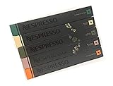 50 Nespresso OriginalLine Capsules - Luxury MIXED (New Linizio Lungo, Rosabaya, Dulsao, Indriya, Fortissio Lungo) - ''NOT compatible with Vertuoline''