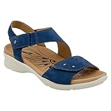 Earth Women's Peak Sandal,Sapphire Blue Soft