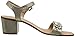 Dune London Women's Mahala Dress Sandal, Gold, 8 M US