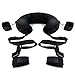 Utimi Attachable SM Bondage Restrain with Pillow, Black