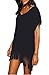Taydey Women's Swimwear Knitted Crochet Tunic Cover up / Beach Dress One Size Black