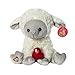 My Baby's Heartbeat Bear Recordable Stuffed Animals 20 sec Heart Voice Recorder for Ultrasounds and Sweet Messages Playback, Perfect Gender Reveal for Moms to Be, Lil Lamb