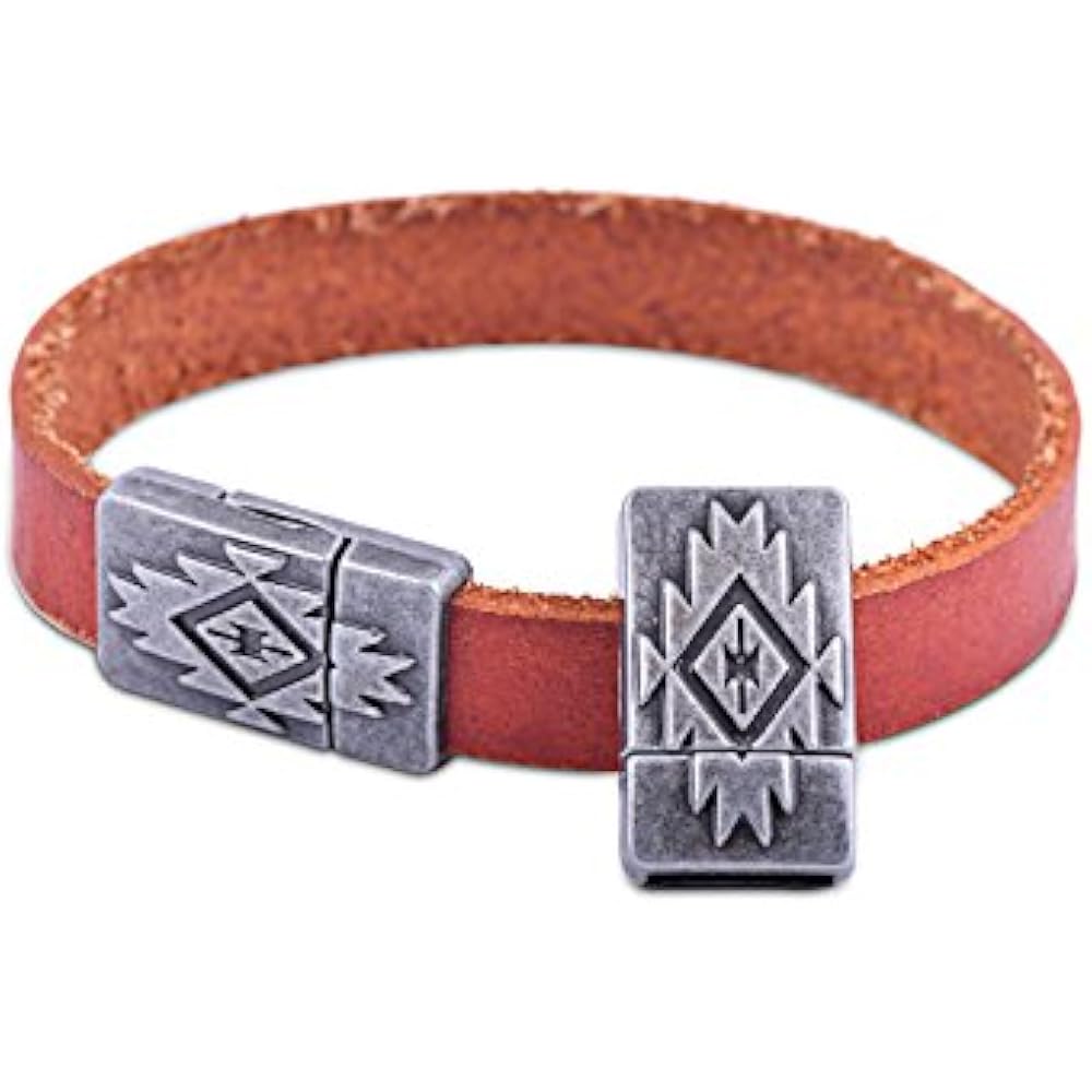 5 Sets 10.0x2.0mm Gluein Jewelry Clasps For Bracelet Making (Antique eBay