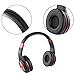 OUCOMI Kids On Ear Headphones with Microphone Red