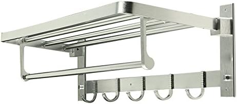 Ueannryer Space Aluminum Bath Towel Rack, Rack, Anti Fading And Rust Proof Towel Rack