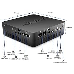 MINIX NGC-5, 8GB/256GB M.2 NVMe SSD Mini
