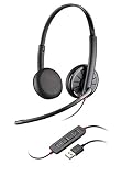 Plantronics Blackwire 325 USB Headset, On-Ear Mono Headset, Wired