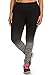 ShoSho Womens Plus Size Activewear Yoga Ombre Leggings