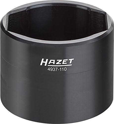 HAZET 4937-110 25 mm Square Hollow Commercial Vehicle Hub Cap Socket - Burnished, Size