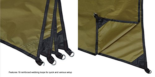 OneTigris-All-Season-Tarp-in-Coyote-Brown-Waterproof-Camping-Tarp-Ripstop-Tent-Rain-Fly-13-by-10ft