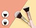 IDEMIN Flat top Kabuki Foundation Brush - Makeup Brush for Liuquid, BB Cream, Stippling, Blending, Buffing, Setting Make Up, Blush brush.