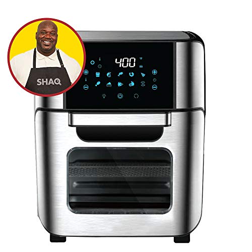 Cooking with SHAQ 7in1 Electric Hot Air Fryer Oven Pro, Convection