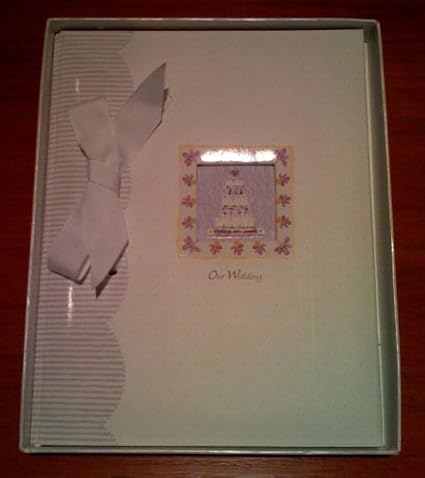 Amazon Com C R Gibson Wedding Memory Book Home Kitchen
