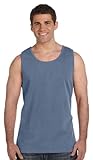 Comfort Colors Ringspun Garment-Dyed Tank, Medium, BLUE JEAN
