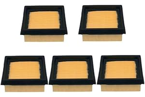 MOWFILL 5 Pack 900777005 Air Filter BP42 Air Filter Replace Ryobi 900777005 Fits Ryobi RY08420 RY08420A RY42BPEMC RY42WB BP42 Gas 42cc Backpack Blower