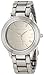 AK Anne Klein Women's 10/9355TMTC Ceramic Titanium-Tone Ceramic Link Watch
