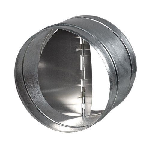 100mm Inline Extractor Fan Vent Back Draught Shutter With One Spring And Two Flaps Amazon.co