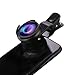Camera Lens Kit, MOCALACA 0.45X Super Wide Angle Lens + 15X Macro Lens, Clip on 2 in 1 Cell Phone Lens for iPhone 8, 7, 6s, 6, 5s & Samsung & Smartphones
