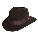Indiana Jones Crushable Wool Felt Fedora Hats IJ559