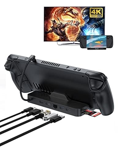 Lyare Steam Deck Docking Station, 7-in-1 Steam Deck Dock with SD/TF ...