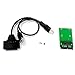 Makerfire Mini PCIe mSATA 5CM SSD to Micro SATA or USB Adapter Converter Card