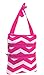 Crossbody Swingpack Bag (Pink & White)