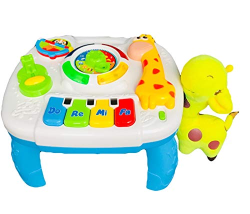 image for Generic Baby Music Learning Table with Giraffe Plush Toy, Early Educat