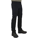 LA Police Gear Men's Terrain Flex Straight Fit Pant, Tactical Stretch Pants for Men, Durable 9 Pocket Covert Casual EDC Pant