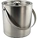 Behind The Bar® Stainless Steel Double Walled Ice Bucket - 3 Quart