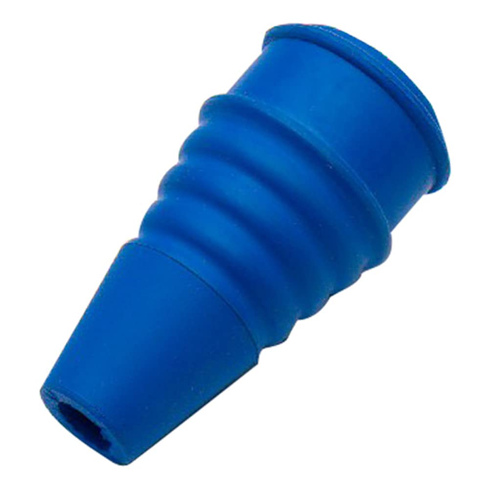 Merriway BH02595 Small White Rubber Kitchen Splash Preventor Tap Swirl for 1/2-inch Tap