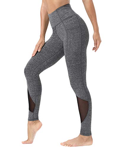 KIPRO WOMEN YOGA PANTS MESH WORKOUT RUNNING LEGGINGS...