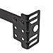 Best Choice Products Folding Adjustable Portable Metal Bed Frame for Twin, Full, Queen Sized Mattresses and Headboards with Center Support, Locking Wheel Rollers, Black