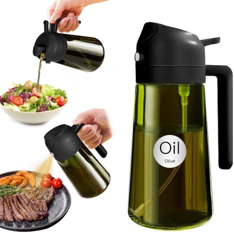 470ml lichtblockierender dunkler grüne Ölsprüher zum Kochen