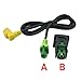 FEELDO Car OEM RCD510 RNS315 USB Cable with Switch for VW Golf MK5 MK6 VI 5 6 Jetta CC Tiguan Passat B6 Armrest Position (B)