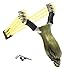 Slingshot with Strong Sling Shot Bands Powerful for Hunting - Unique Eagle Design and Comfortable Grip